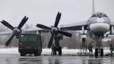 Минобороны показало впечатляющие кадры с Ту-95МС