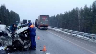 Два пассажира погибли при ДТП с участием фуры в Ставрополье