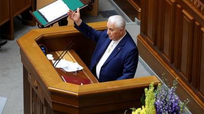 Кравчук предложил отвечать «выстрелом на выстрел» на Донбассе