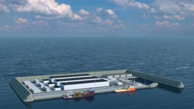 Дания рассказала о своих планах строительства энергетического острова