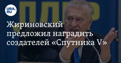 Жириновский предложил наградить создателей «Спутника V»