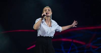 "Голос країни-11": на сцене шоу выступила внучка Виктора Ющенко