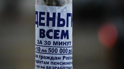 Число неплательщиков по займам увеличилось на 2,4 млн человек в России за год