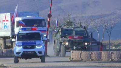 Российские военные помогли доставить в Карабах 150 тонн гуманитарного груза