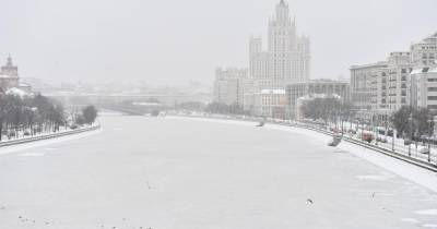 В Москве в понедельник будет облачно и морозно