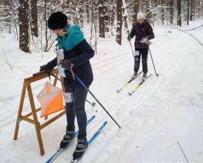 В Солотче прошли чемпионат и первенство города Рязани по спортивному ориентированию на лыжах