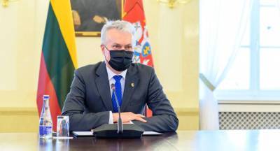 Президент Литвы пообещал поддержать продление санкций против Белоруссии