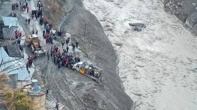 В Индии сошел ледник: новые данные о пострадавших