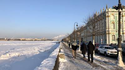 Скандинавский антициклон сохранит морозы в Петербурге в понедельник