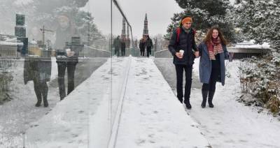 Москвичам пообещали небольшое потепление в День всех влюбленных