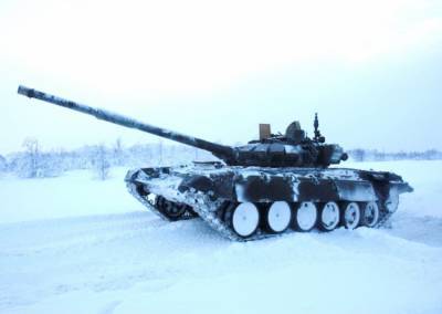 Учения танкистов ЗВО на полигоне в Нижегородской области показали на видео