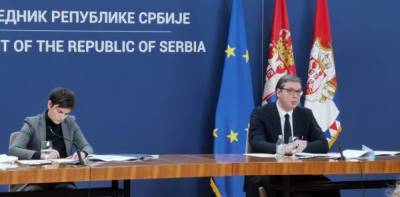 Александр Вучич - Сто дней сербского правительства: первые в вакцинации, одни из... - politnavigator.net - Сербия - Косово