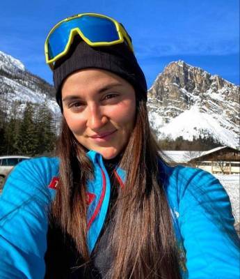 Лыжница из Сосногорска Юлия Ступак сыграла Елену Вяльбе в отдельных сценах фильма "Белый снег"