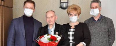 Сергей Дорофеев поздравил жителя Электрогорска с 90-летием