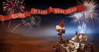 Новогодние праздники на Марсе: Красная планета встретила свой 36-й год