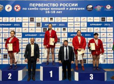 Самбистка из Соль-Илецка завоевала бронзу первенства России