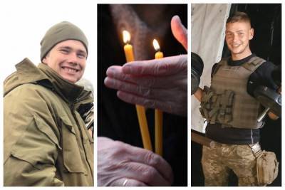"Душа болит и сердце плачет": Одесчина потеряла молодых бойцов на Донбассе, фото героев