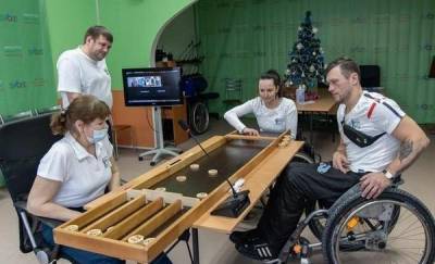 Тюменские инвалиды приняли участие в отборочном туре чемпионата России по джакколо