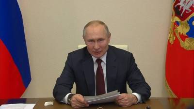 Путин: Россия – единственная страна, у которой есть три собственные вакцины от ковида