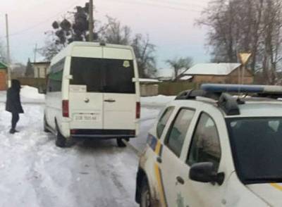 На Черниговщине «замерзла» маршрутка з пассажирами