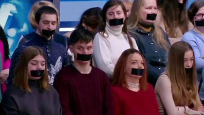На Украине проходит акция против ограничения свободы слова