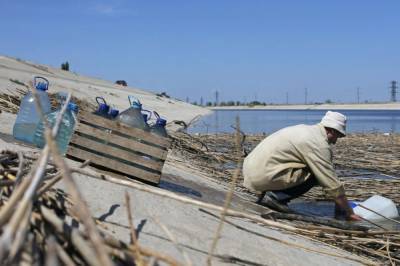 В Крыму три водохранилища приближаются к "мертвому объему"