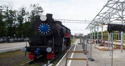 С Северного вокзала в Калининграде уберут паровоз-памятник