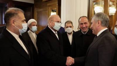 Спикер Госдумы и глава Совета Федерации встретились с председателем иранского парламента