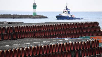 Названы сроки завершения строительства «Северного потока—2» в водах Дании