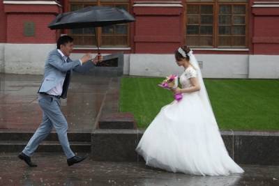 Количество браков в России за год уменьшилось почти на четверть