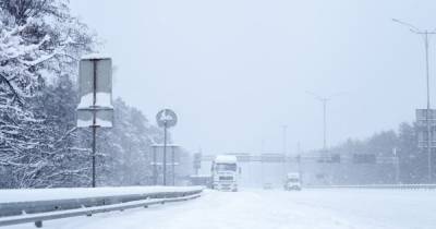 Гололед и метели: какая погода ожидает водителей в Украине на дорогах 9 февраля