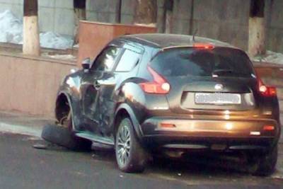 ДТП с Nissan произошло возле краевой администрации в Чите