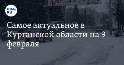 Самое актуальное в Курганской области на 9 февраля. Продлен запрет на передвижение по дорогам для большегрузов, отменены авиарейсы до Москвы