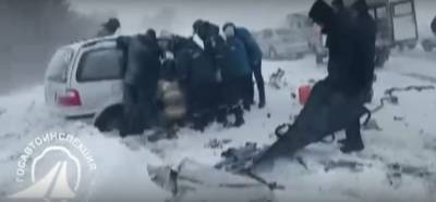На Южном Урале в лобовом столкновении погибли два человека, еще трое ранены