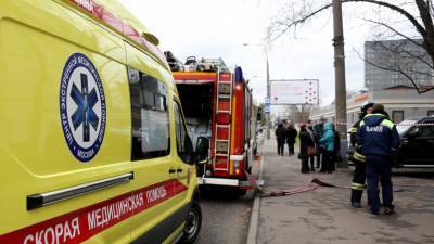 На северо-востоке Москвы в квартире многоэтажки произошел пожар, погиб человек