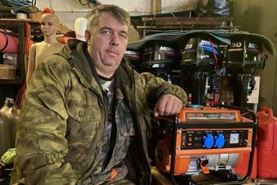 Ивановской водолазной спасательной группе ДобротворецЪ подарили бензиновый электрогенератор