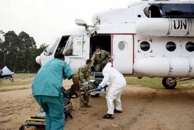 Украинские пилоты миссии ООН спасли жизнь миротворца (ФОТО) - enovosty.com - Марокко - Конго - Гома