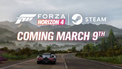 Forza Horizon 4 выйдет в Steam 9 марта