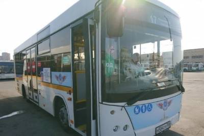 В Рязани маршрут № 17 будут обслуживать 12 автобусов большого класса