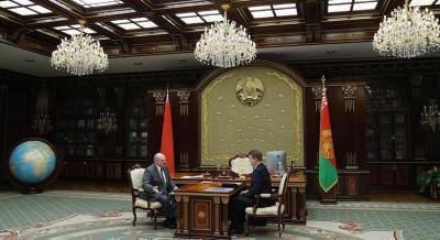 "Минск - это город, с которого надо брать пример" - Александр Лукашенко принял с докладом мэра столицы