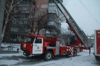 В Харькове произошел пожар в высотке, погиб человек