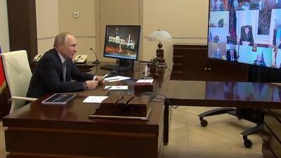 Путин заявил, что судебная система РФ сумела адаптироваться к новым условиям во время пандемии