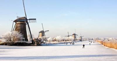 Не только в Украине: сильный зимний шторм засыпал снегом Европу (фото)