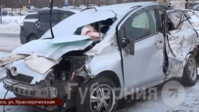 Из-за любителя горячительных напитков, три машины разбито в Хабаровске и два человека ранено