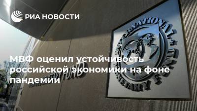 МВФ оценил устойчивость российской экономики на фоне пандемии
