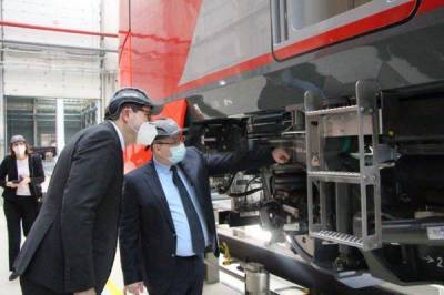 Уральские локомотивы посетил генеральный консул Германии в Екатеринбурге nbsp