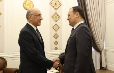 Роман Головченко встретился с Чрезвычайным и Полномочным Послом Узбекистана Насирджаном Юсуповым