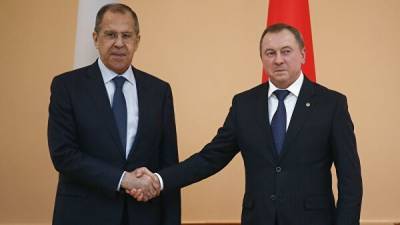 Главы МИД России и Белоруссии обсудили интеграцию двух стран