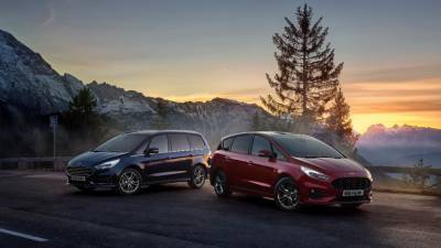 Ford представил гибридные версии минивэнов S-MAX и Galaxy