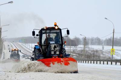 Рязанские дорожники обратились к водителям из-за неблагоприятных погодных условий